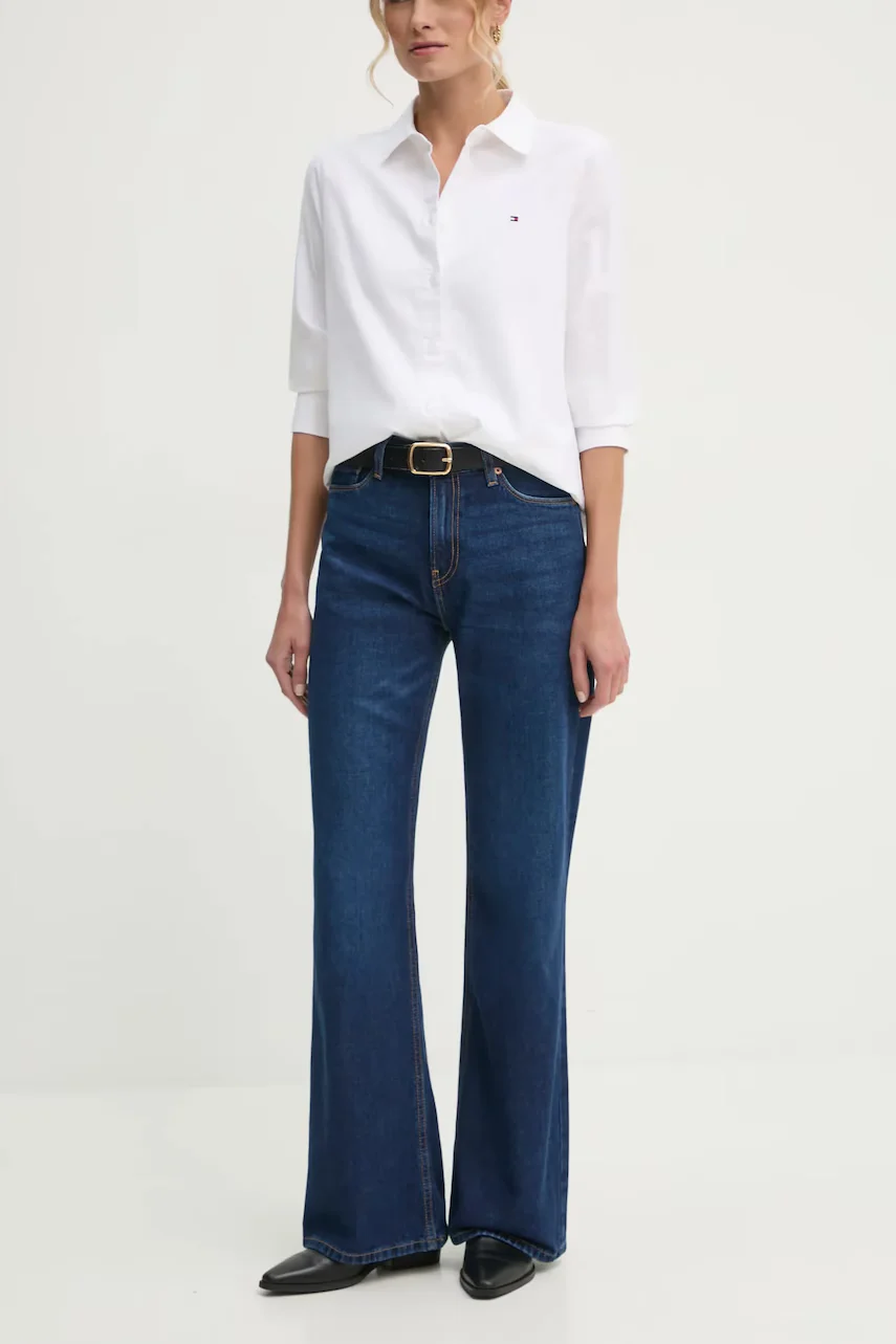 Pepe Jeans Памучни дънки FLARE HW WILLA