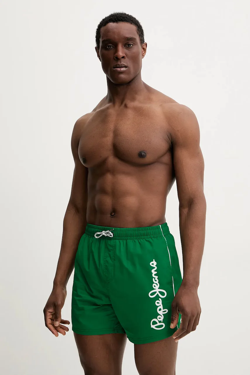 Pepe Jeans Плувни шорти LOGO SWIMSHORT