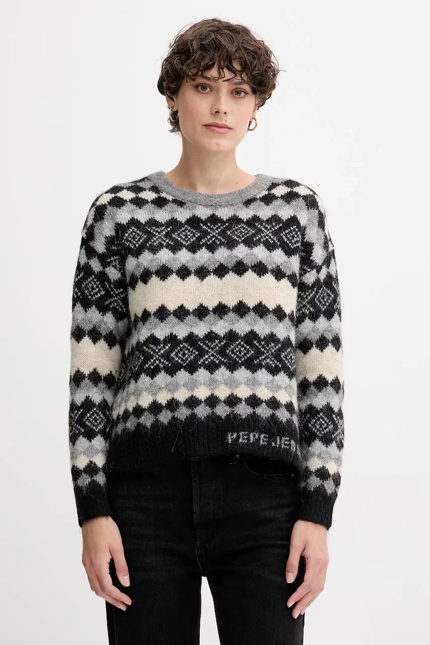 Pepe Jeans Пуловер с вълна
