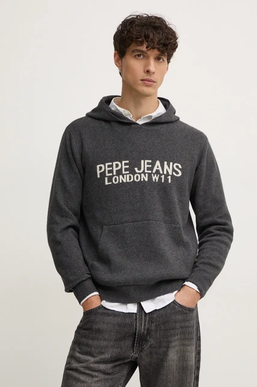 Pepe Jeans Пуловер с вълна CARSON