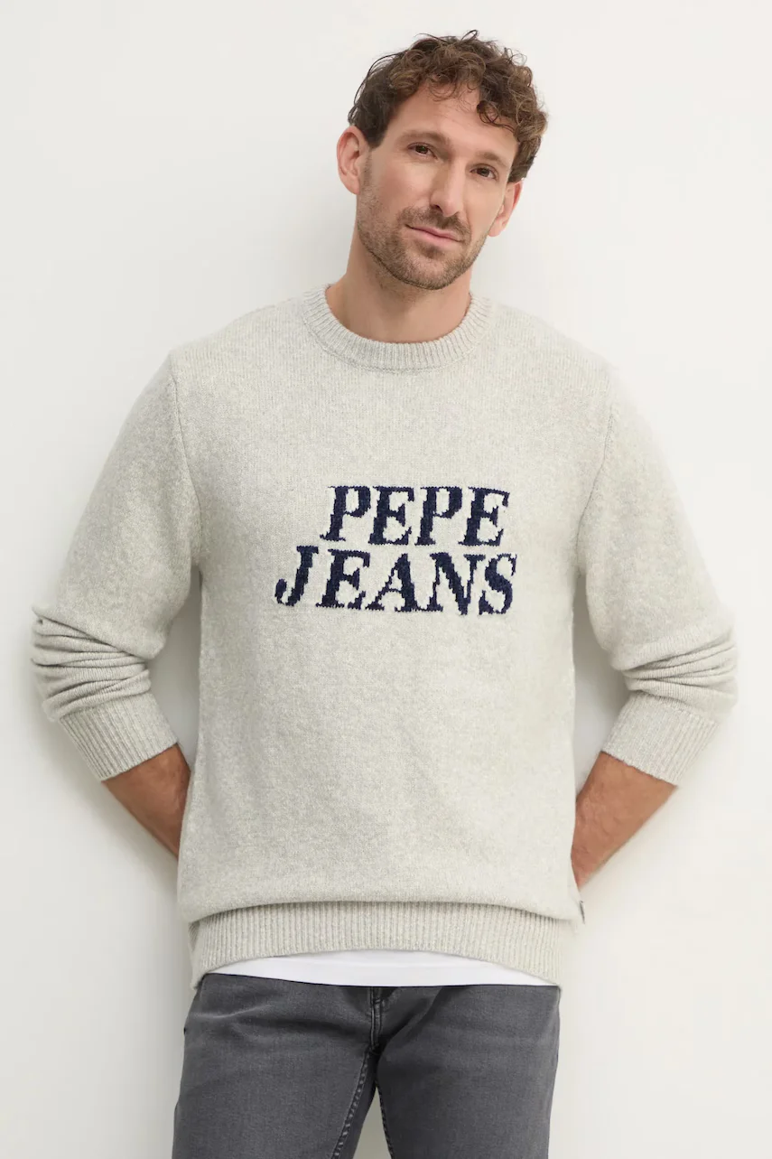 Pepe Jeans Пуловер с вълна LUKA