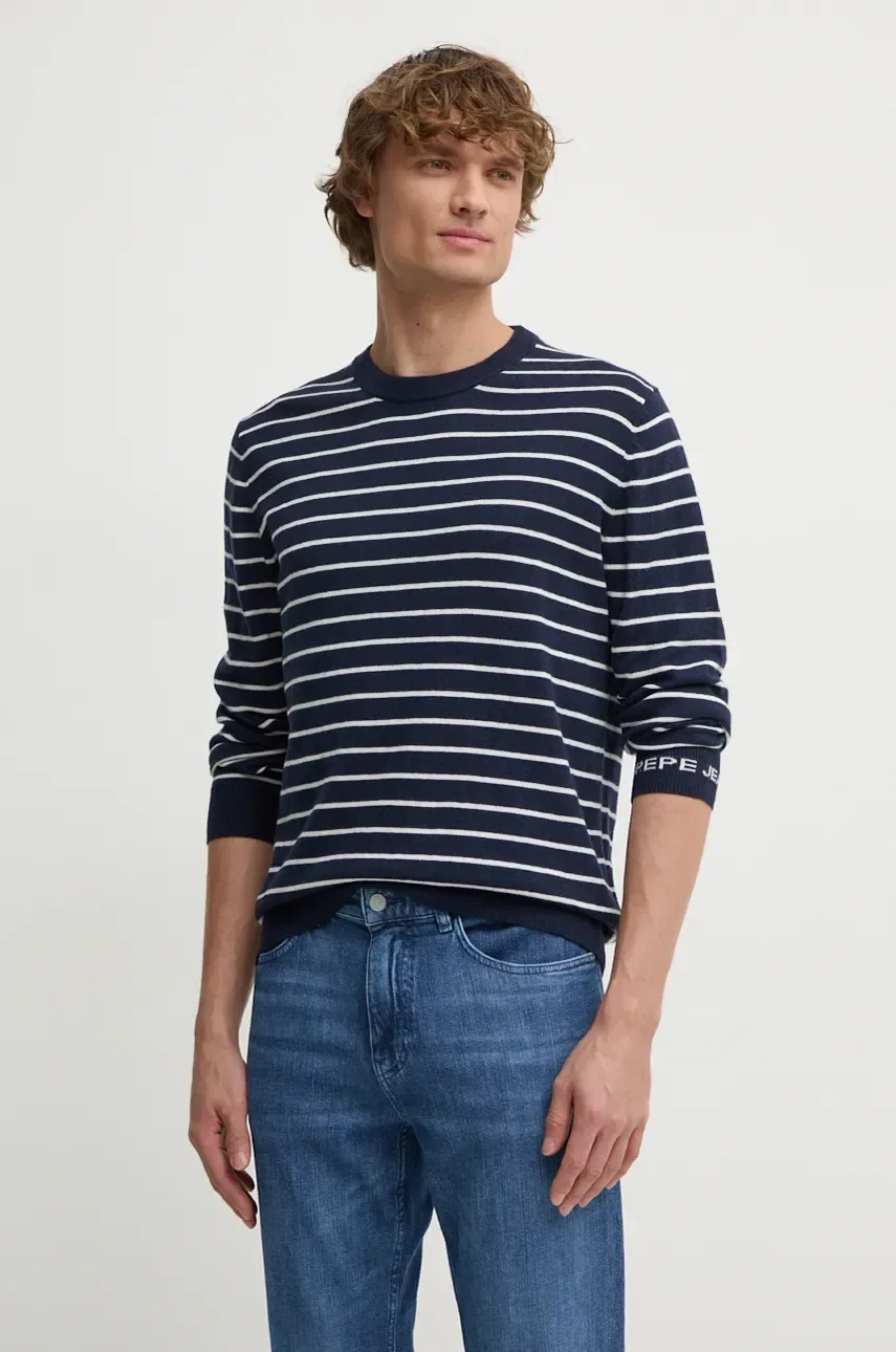 Pepe Jeans Пуловер с вълна NEW ANDRE STRIPES