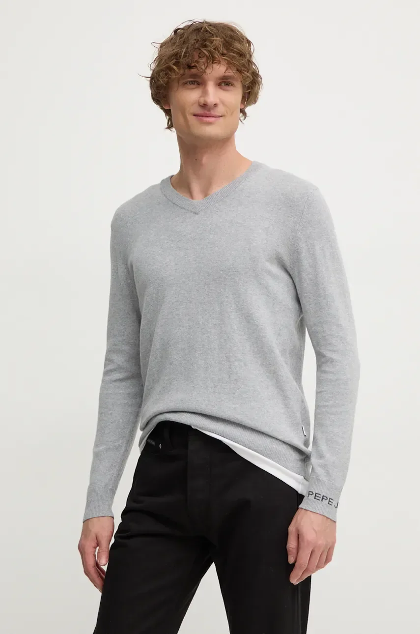 Pepe Jeans Пуловер с вълна NEW ANDRE V NECK