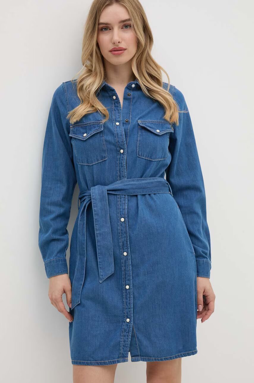 Pepe Jeans Рокля REGULAR DENIM DRESS