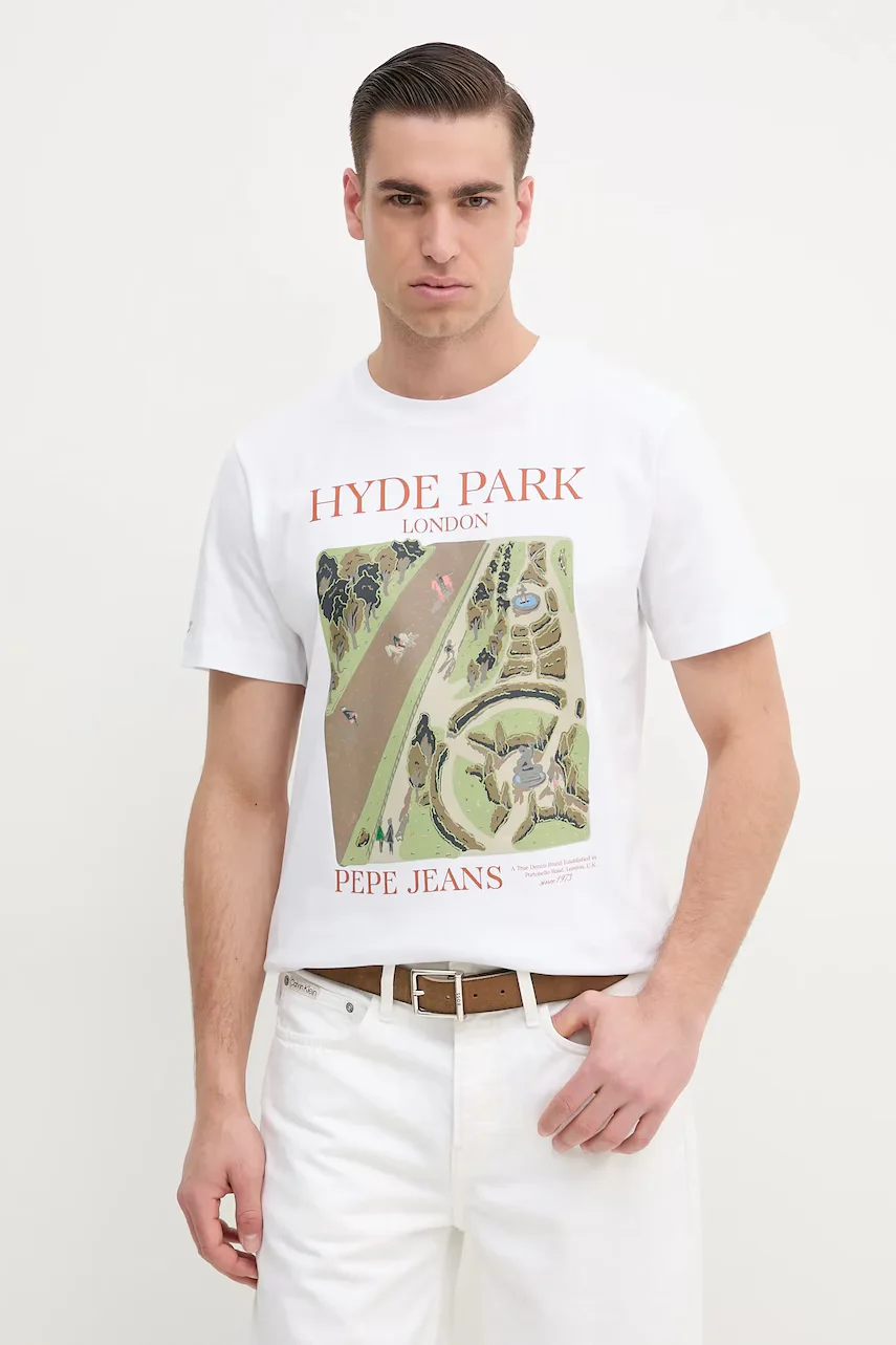 Pepe Jeans Тениска DUSTER FRONT TEE