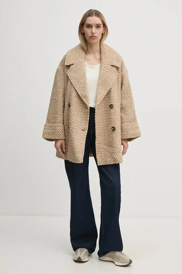 Pepe Jeans Тениска FABIANA в бежово PL505953