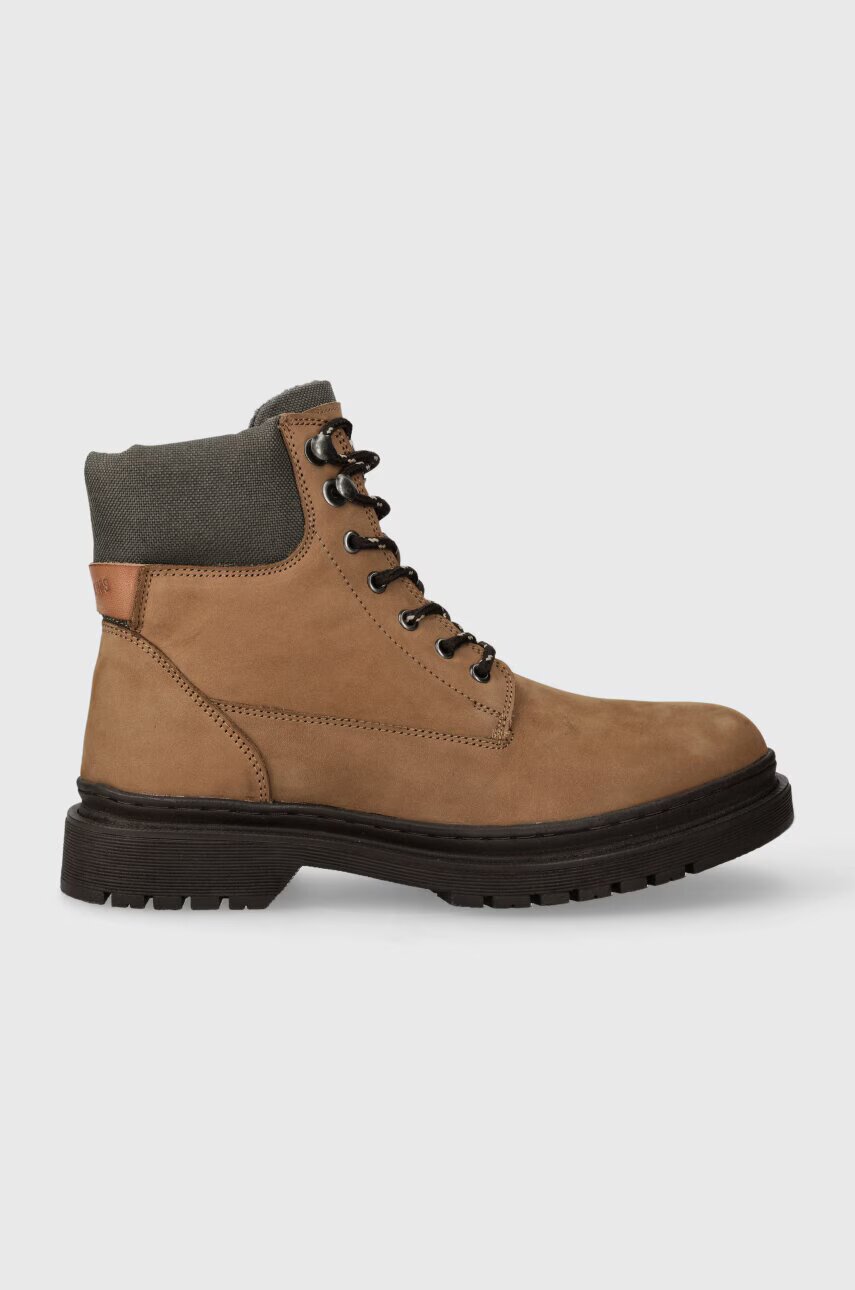 Pepe Jeans Велурени туристически обувки HARRY BOOT