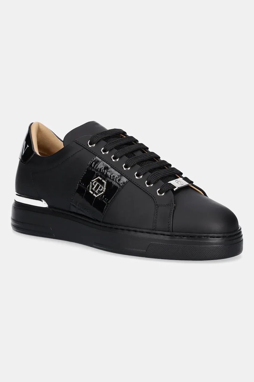 PHILIPP PLEIN Кожени маратонки Band In
