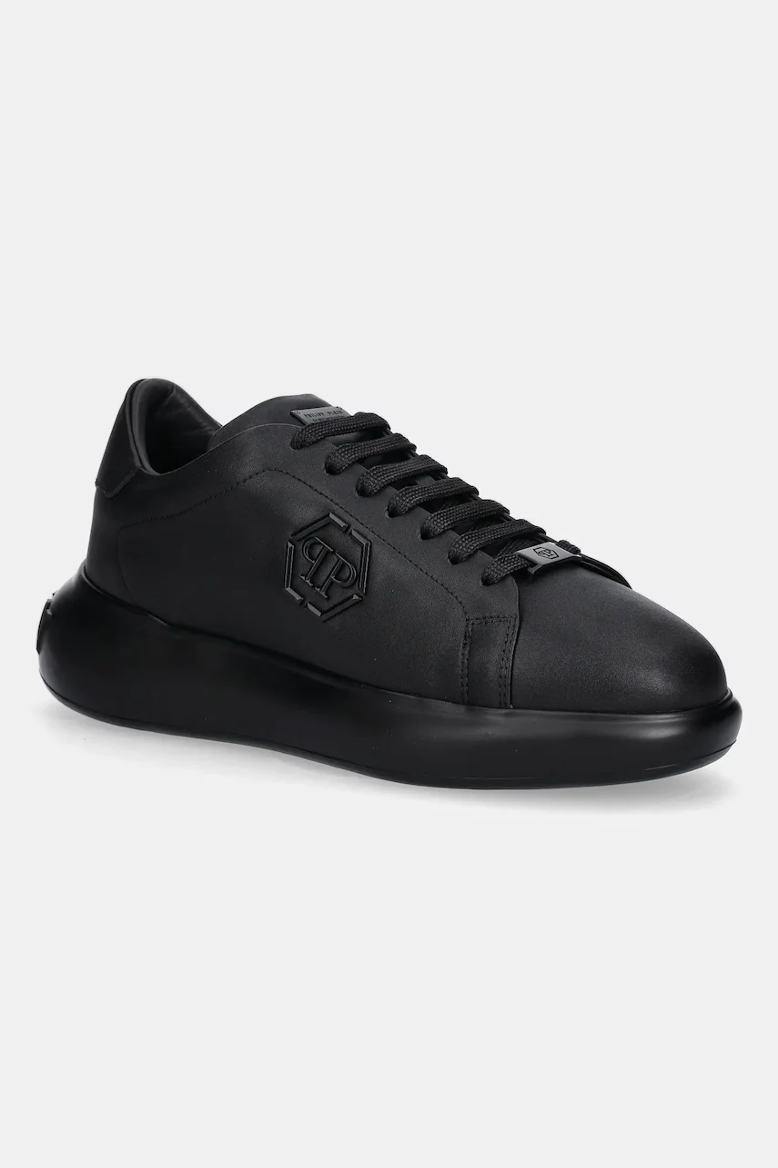 PHILIPP PLEIN Кожени маратонки Lo-Top