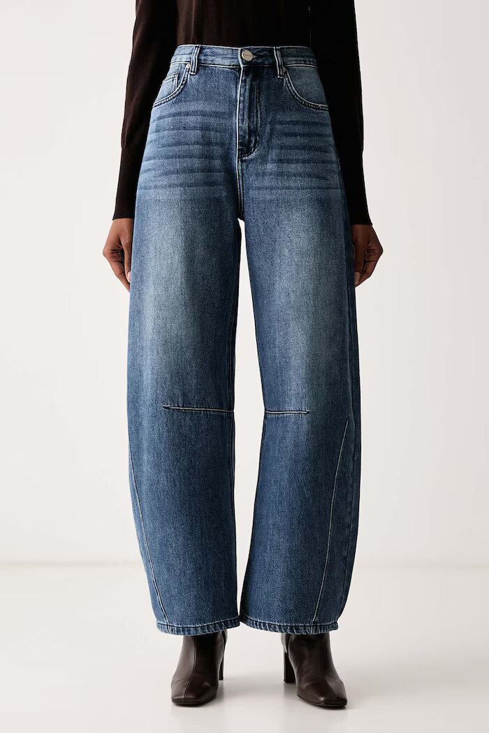 Pinko дънки relaxed fit дамски сини 107196 A3GL