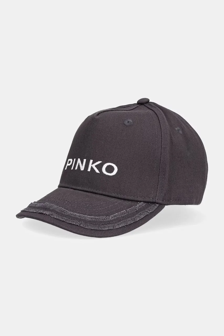 Pinko Детска памучна шапка с козирка