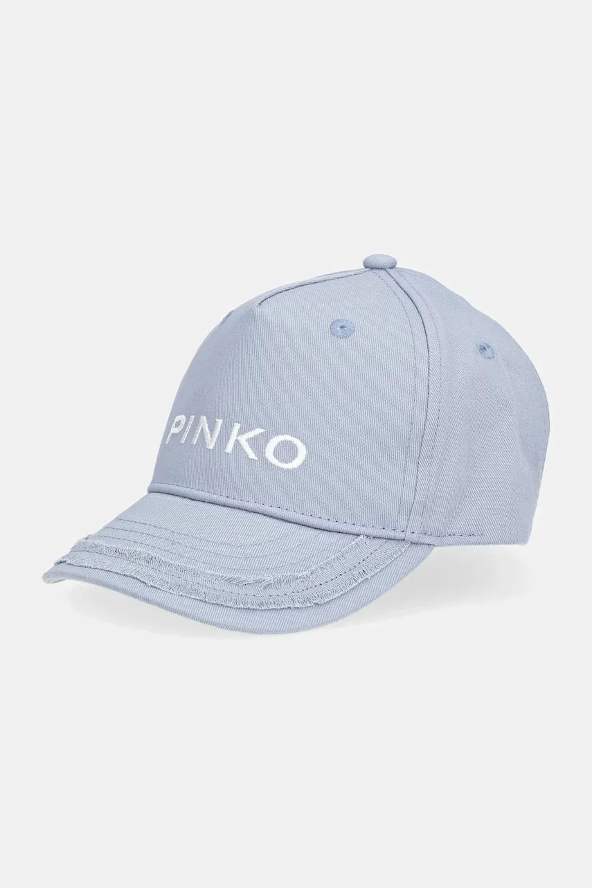 Pinko Детска памучна шапка с козирка