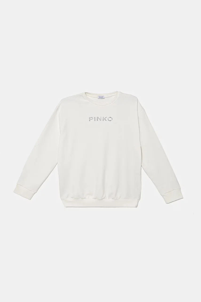 Pinko Детски памучен суичър