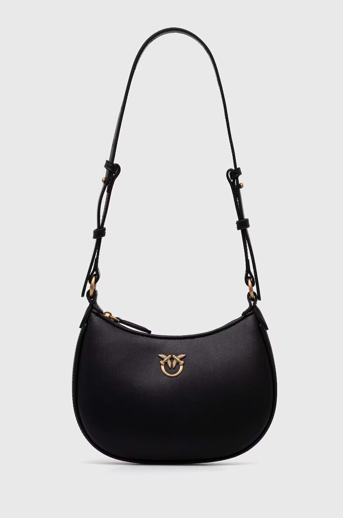 Pinko Кожена чанта в черно 103538 A0F1
