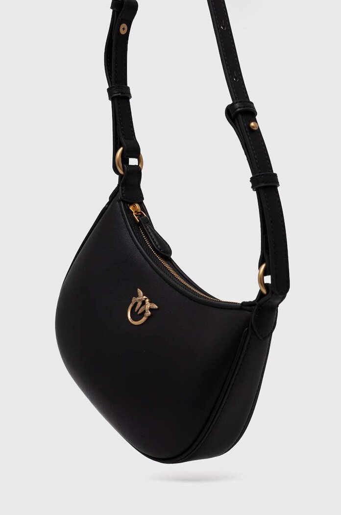 Pinko Кожена чанта в черно 103538 A0F1