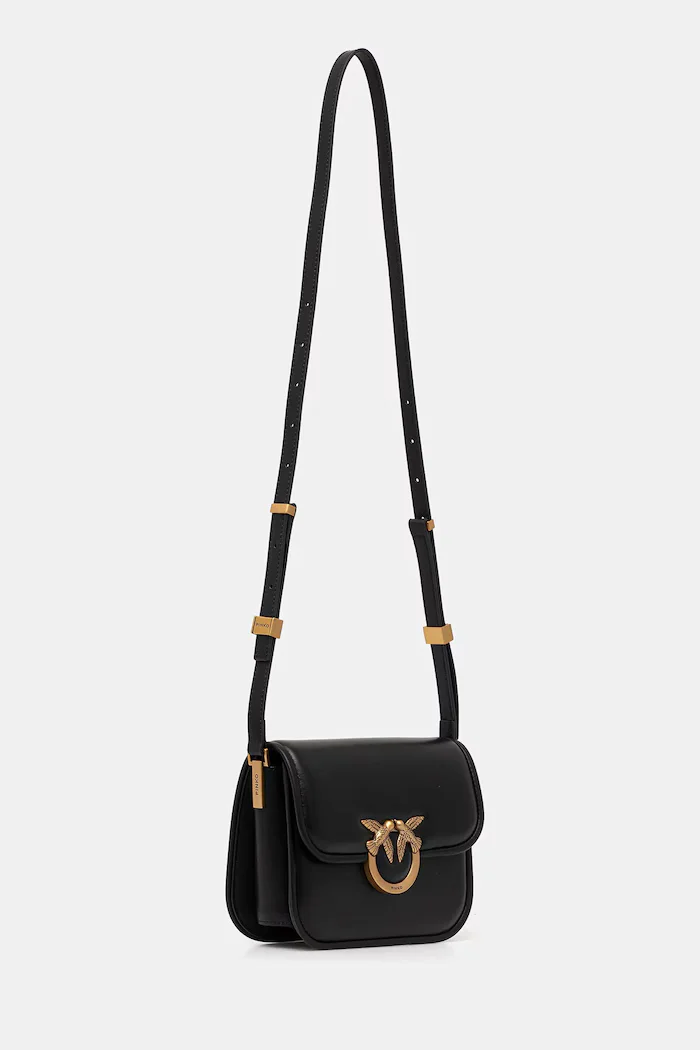 Pinko Кожена чанта в черно 104297 A26L