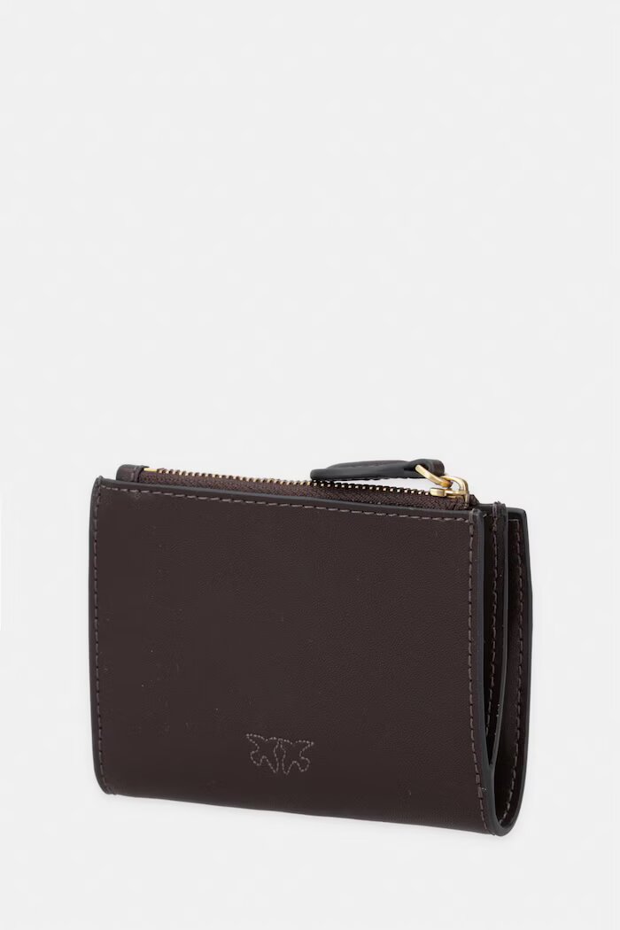 Pinko портфейл дамски от кожа бордо 103610 A0F1