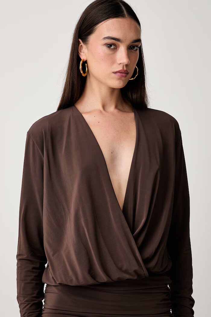 Pinko рокля с вискоза кафява 107526 A2GS