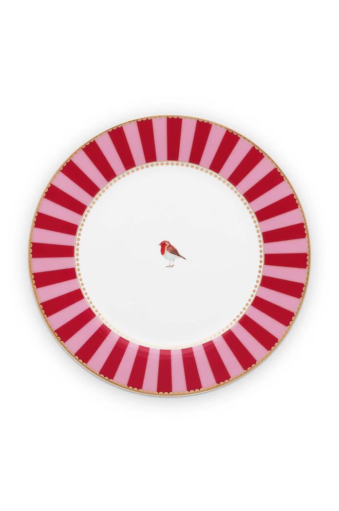 Pip Studio Комплект десертни чинии Love Birds 21 cm (6 броя)