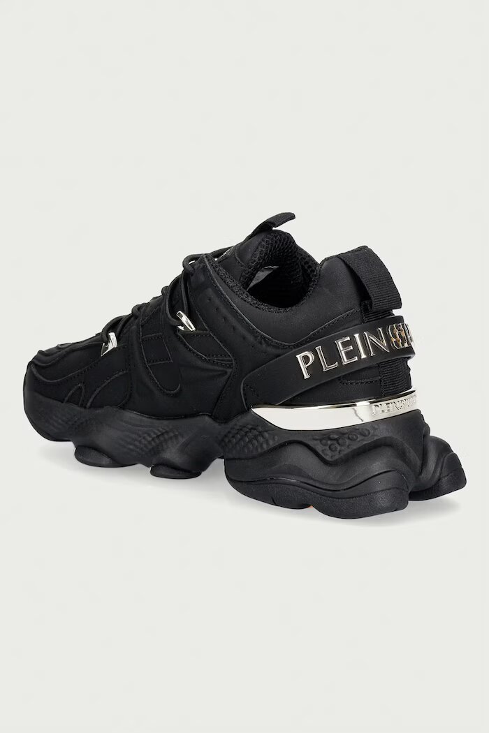 Plein Sport Beast X-01 2.0 маратонки черни с платформа USC1042.STE003N.0293