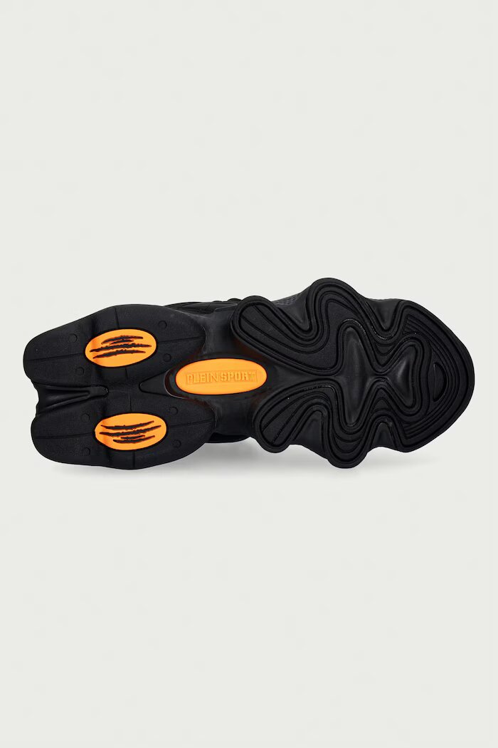 Plein Sport Beast X-01 2.0 маратонки черни с платформа USC1042.STE003N.0293