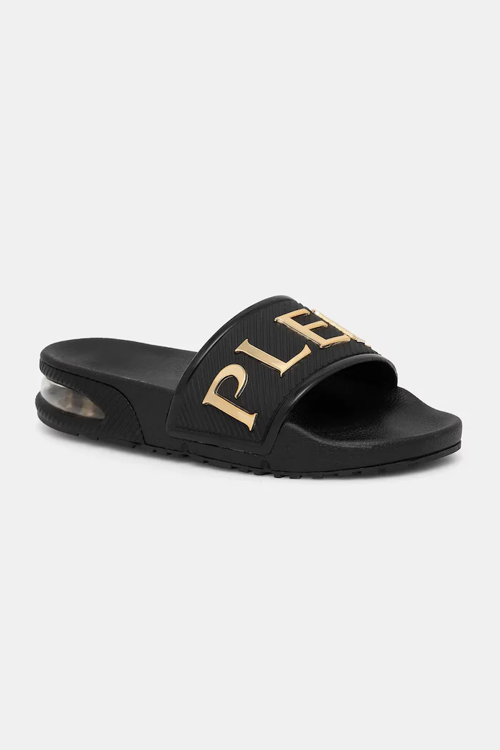 Plein Sport Чехли Aero Slide в черно USG0028 SXV022N 0202