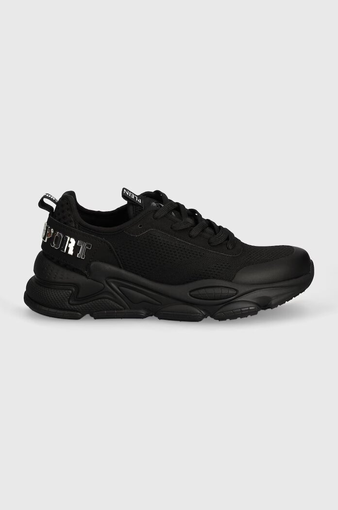 Plein Sport Маратонки Lo-Top Sneakers в черно USC0608.STE003N.0202