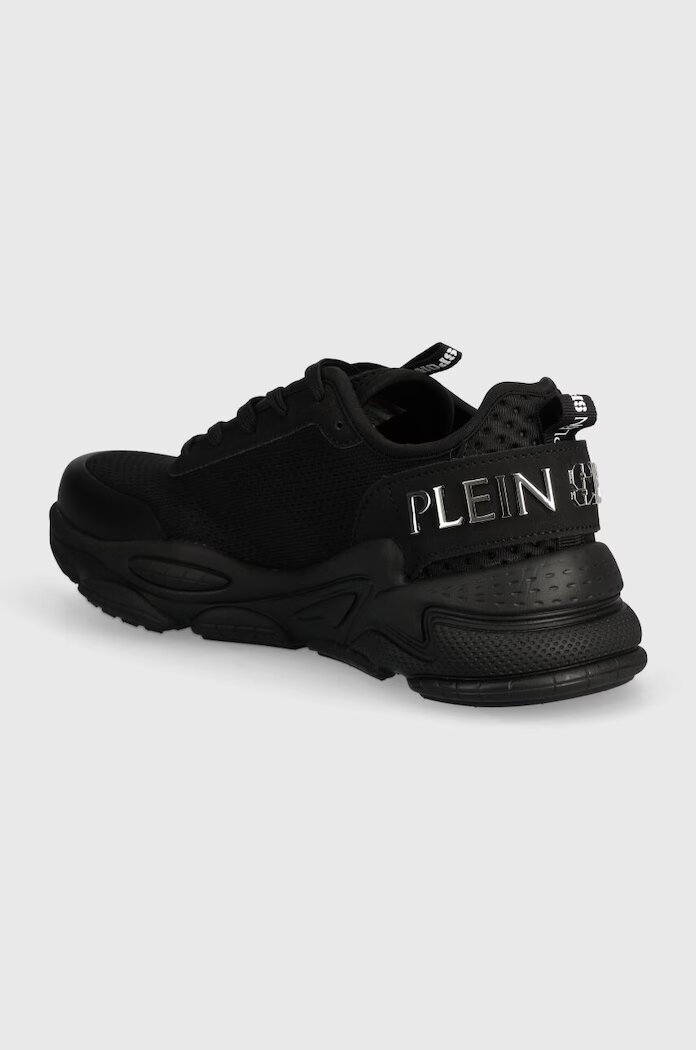 Plein Sport Маратонки Lo-Top Sneakers в черно USC0608.STE003N.0202