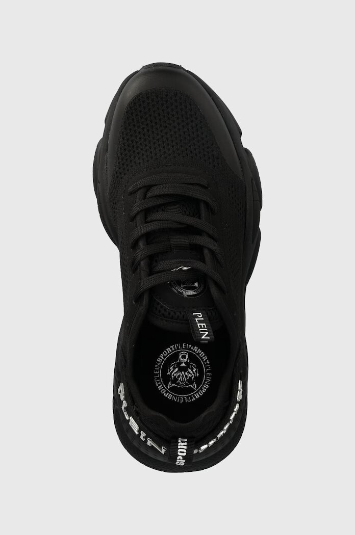 Plein Sport Маратонки Lo-Top Sneakers в черно USC0608.STE003N.0202