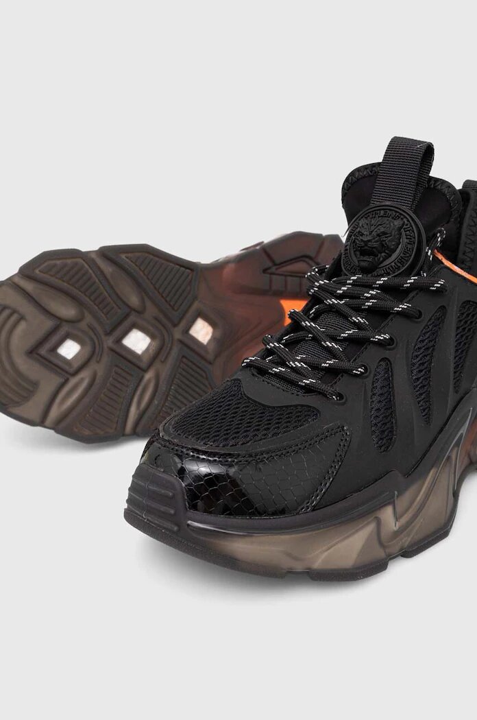 Plein Sport Маратонки The Flame Gen.X.02 Tiger в черно PACS USC0435 STE003N