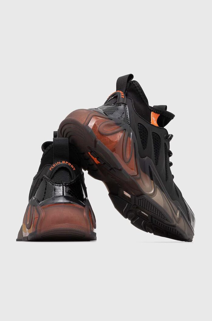 Plein Sport Маратонки The Flame Gen.X.02 Tiger в черно PACS USC0435 STE003N