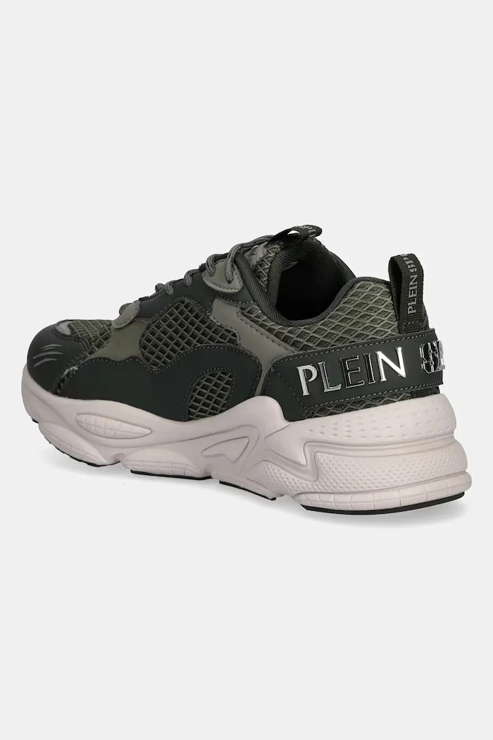 Plein Sport Маратонки Track-King в зелено USC0800.STE003N.65