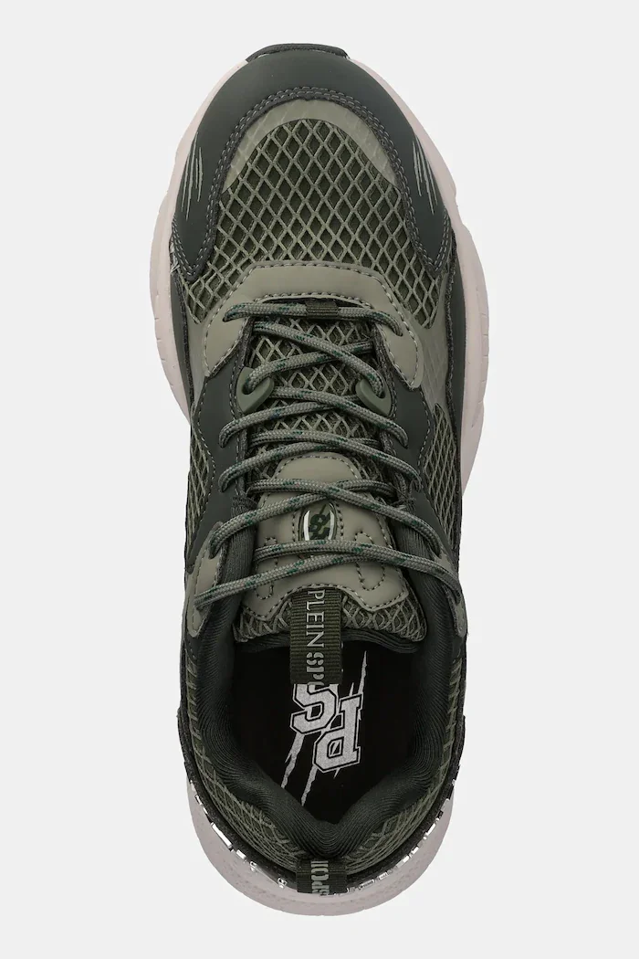 Plein Sport Маратонки Track-King в зелено USC0800.STE003N.65
