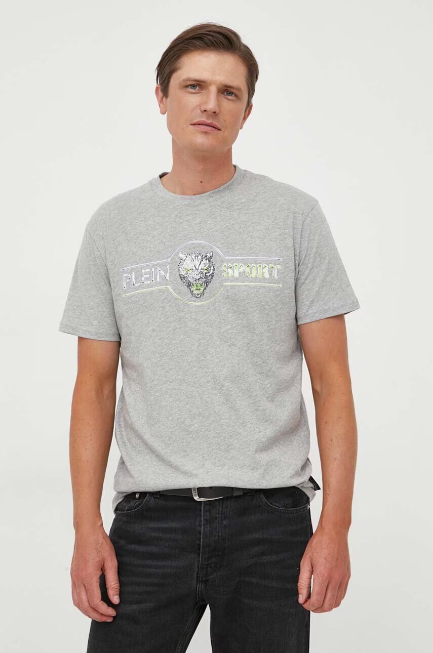 Plein Sport Памучна тениска