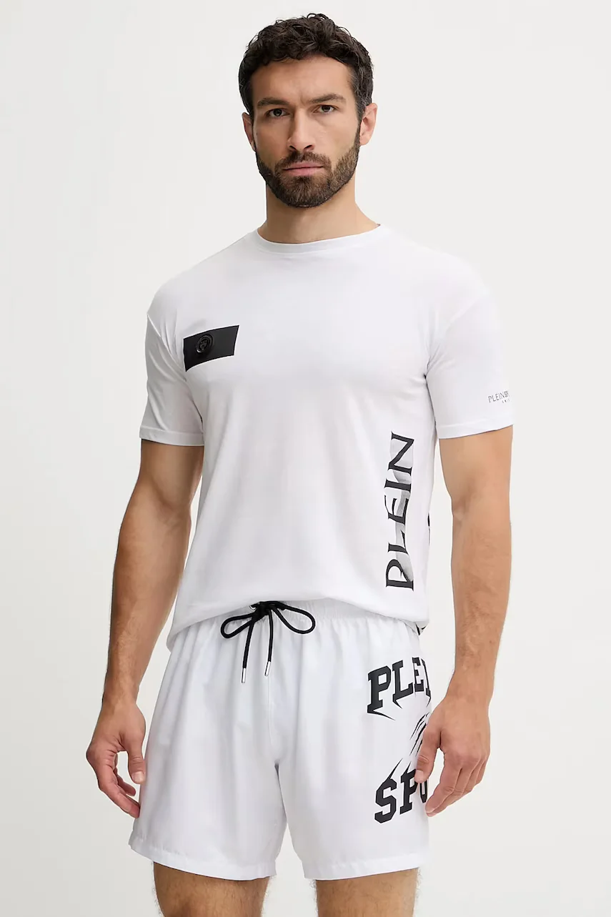 Plein Sport Памучна тениска