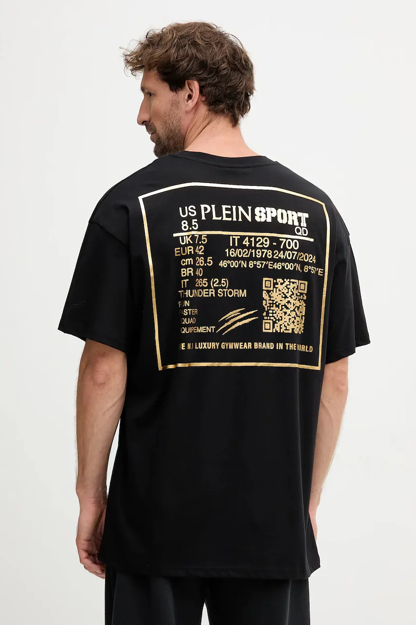 Plein Sport Памучна тениска