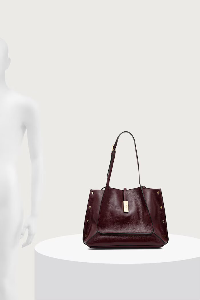 Pollini чанта дамска от кожа бордо PC4426PP0P QA0