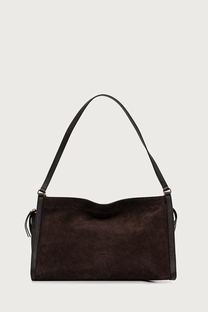 Pollini чанта tote дамска от кожа кафява PC4412PP1P QE1