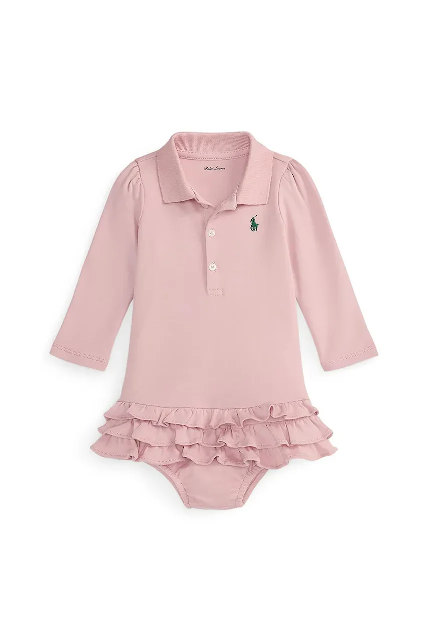 Polo Ralph Lauren Бебешка памучна рокля