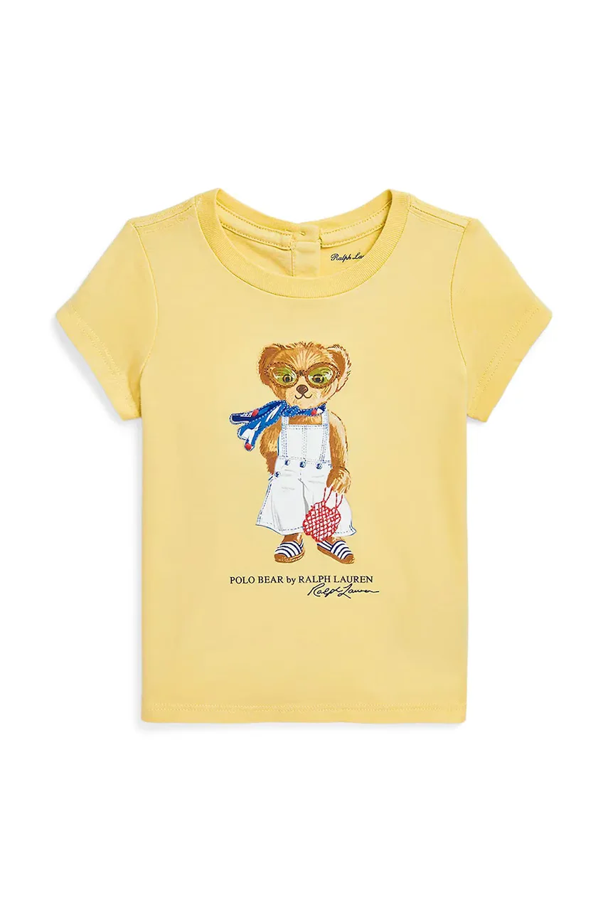 Polo Ralph Lauren Бебешка памучна тениска