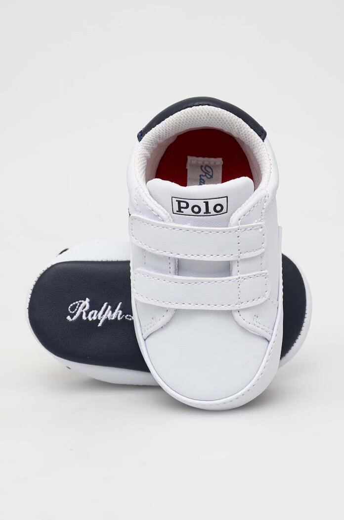 Polo Ralph Lauren Бебешки обувки в бяло