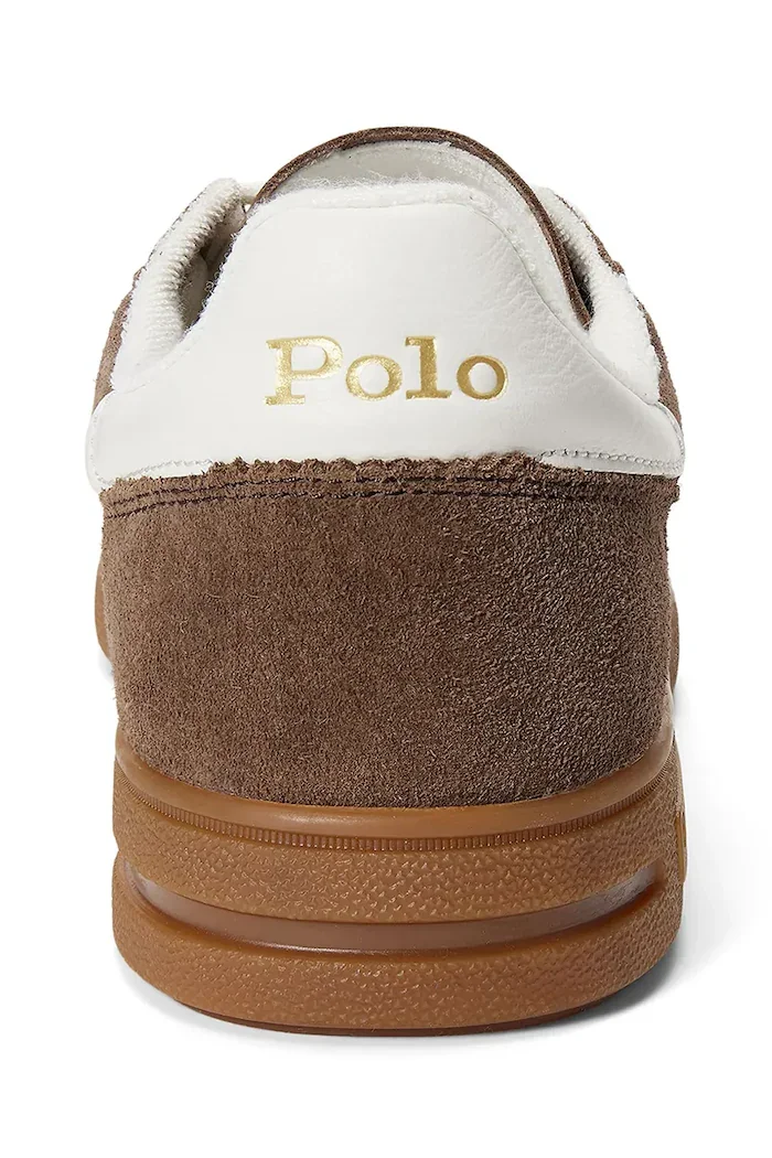 Polo Ralph Lauren Bedford Pp маратонки от велур кафяви 809P09752001