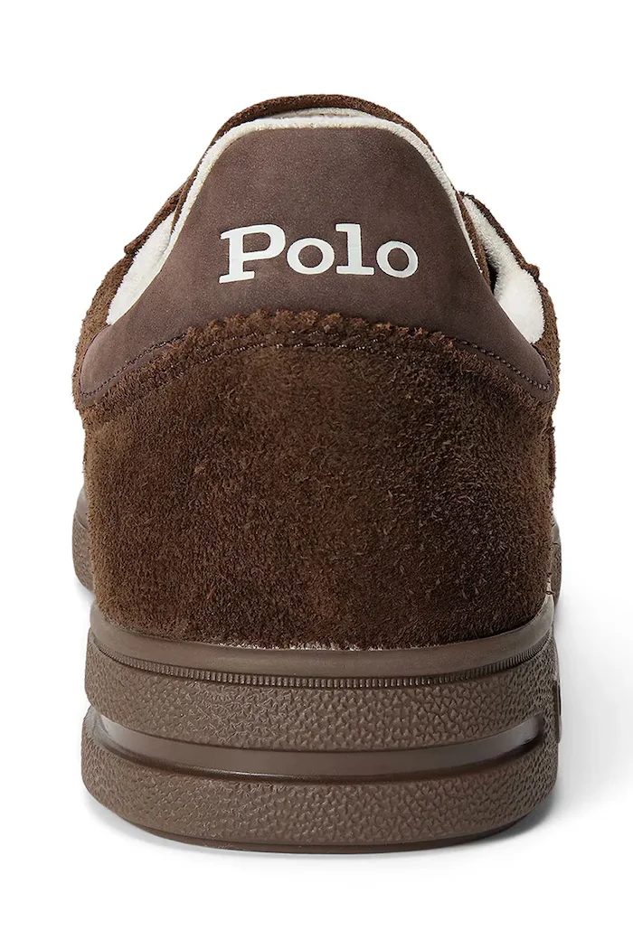 Polo Ralph Lauren Bedford Pp маратонки от велур кафяви 809P13079002