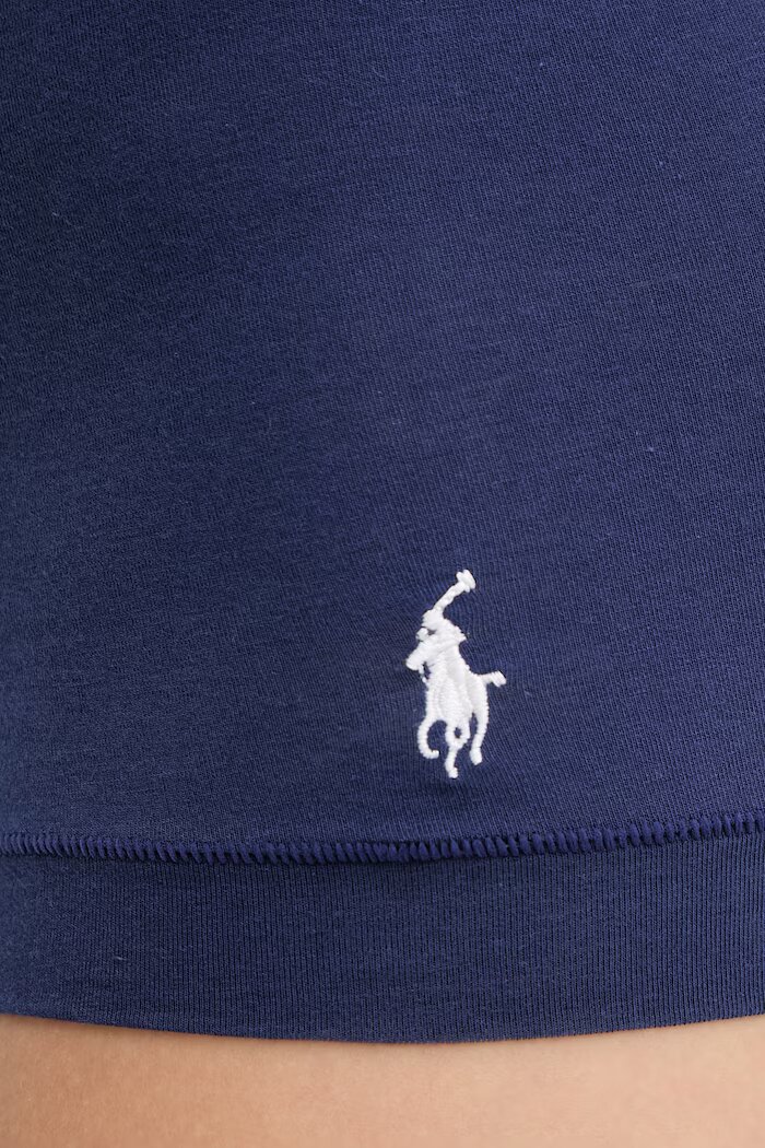 Polo Ralph Lauren бикини тип хипстър дамски от памук с еластан тъмносини 4P0500