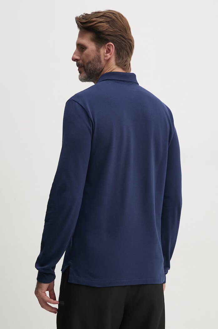 Polo Ralph Lauren блуза с дълги ръкави от памук синя 710680790