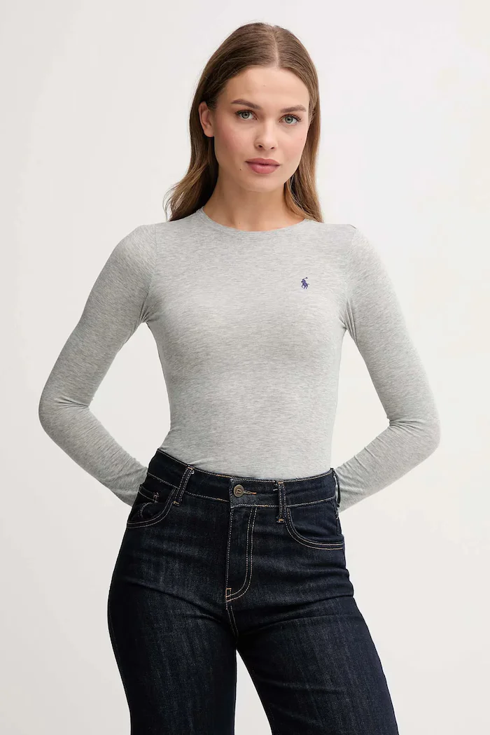Polo Ralph Lauren Боди в сиво 4P0491