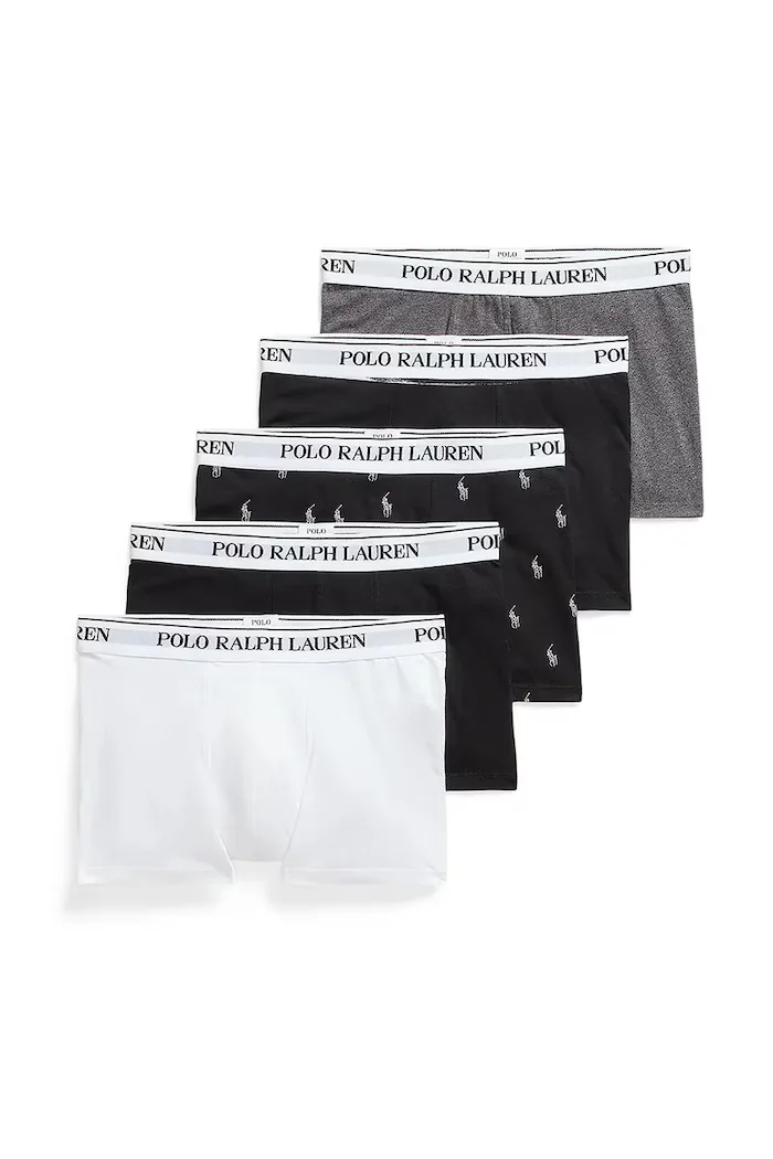 Polo Ralph Lauren боксерки мъжки 5 броя сиви 714864292