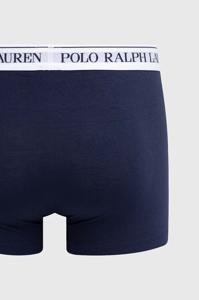 Polo Ralph Lauren боксерки мъжки от памук с еластан 3 броя тъмносини 714830299