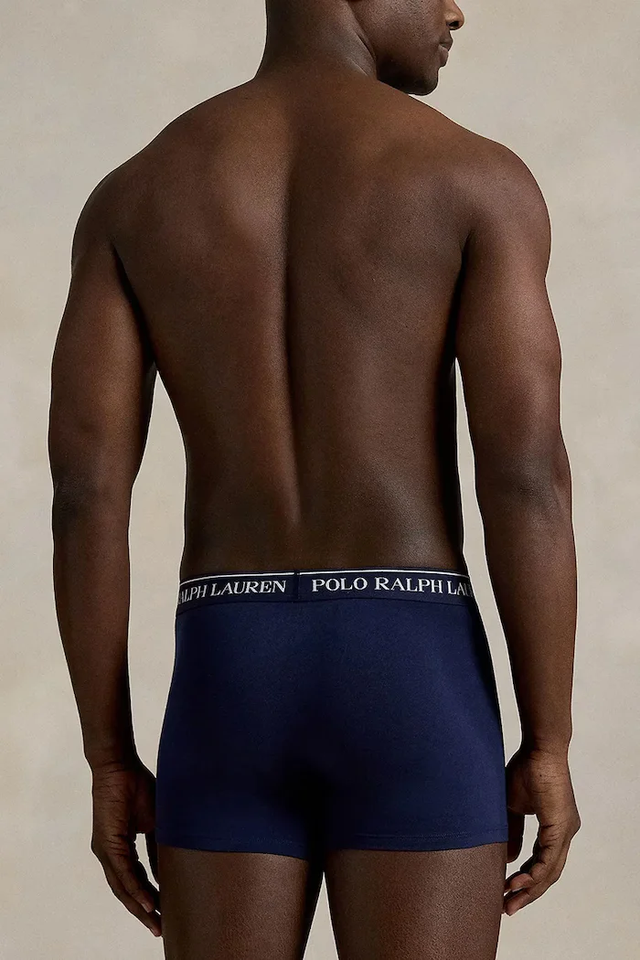 Polo Ralph Lauren Боксерки мъжки от памук с еластан 3 броя зелени 714830299