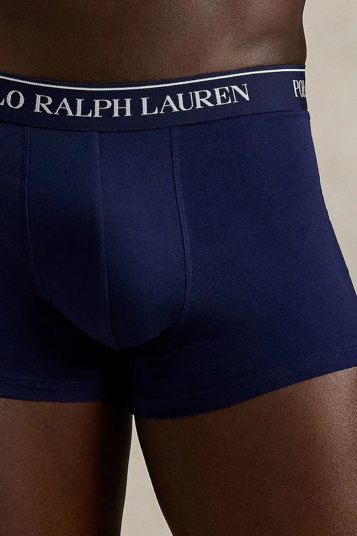 Polo Ralph Lauren Боксерки мъжки от памук с еластан 3 броя зелени 714830299